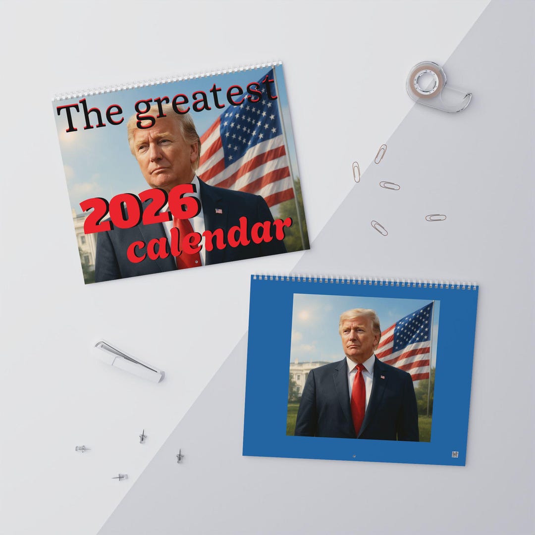 Trump FUN Calendar | 2026 - Etsy