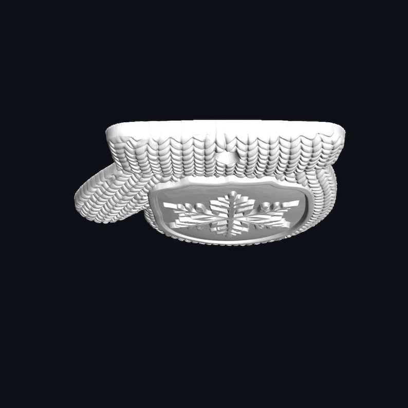Recessed Router Winter Mitten With Snowflake 3D STL Model for CNC Router | Christmas ...