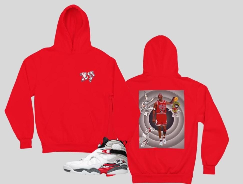 jordan 8 hoodie
