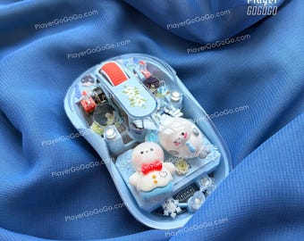 Handmade Love and Deepspace Zayne Fanart Wireless Mouse, Artistic Mouse Custom Accepted