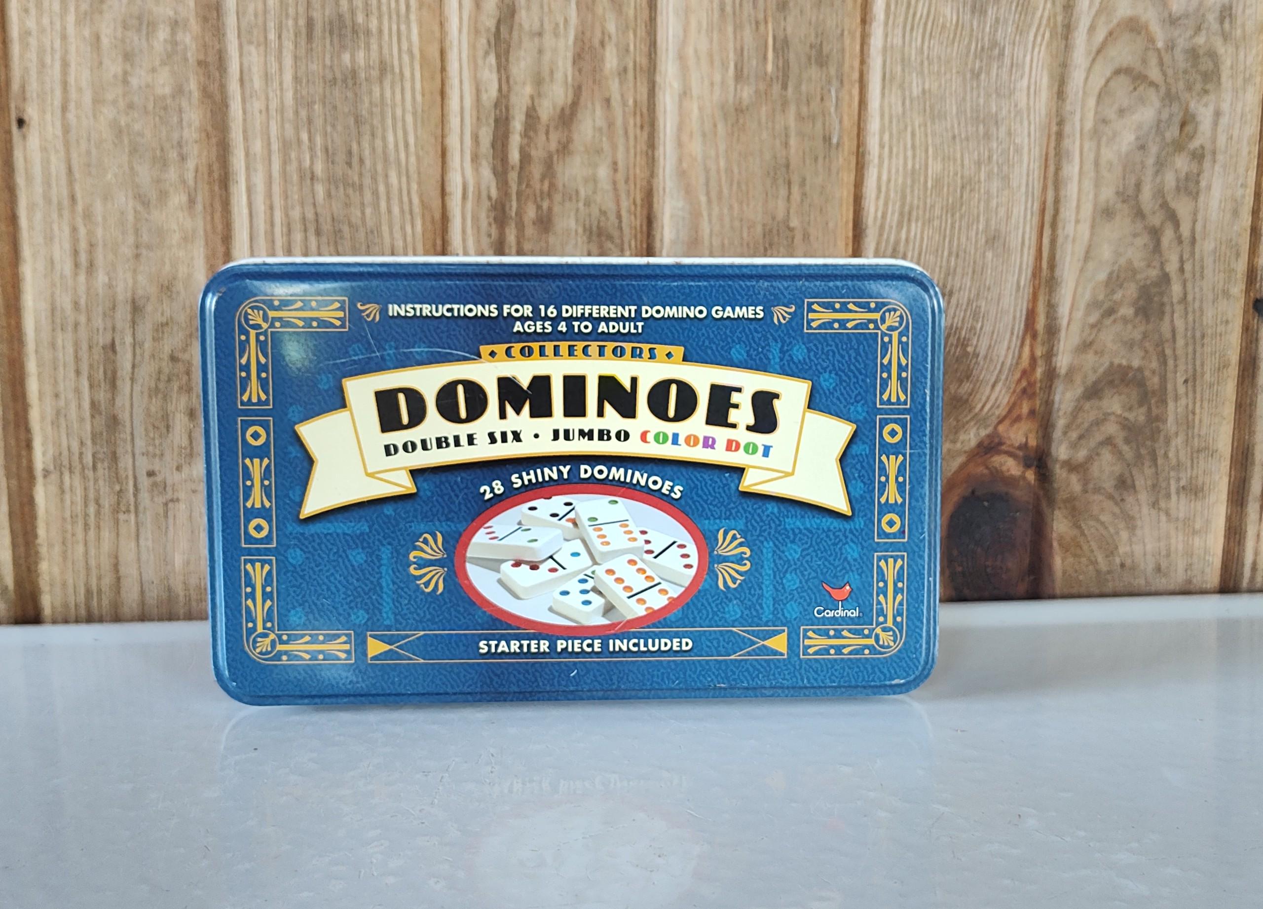 Vintage Cardinal Domino Set - Etsy