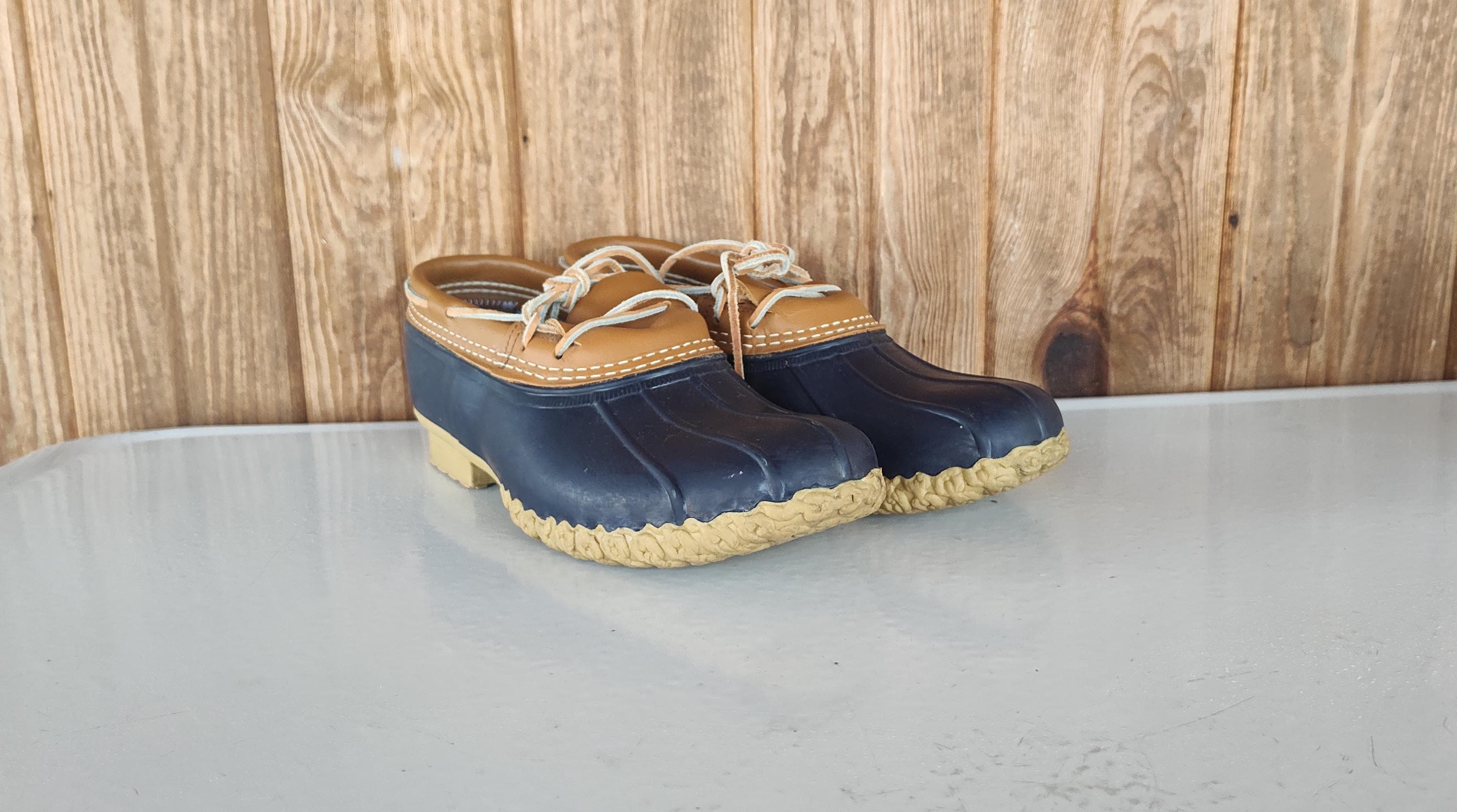 duck boot moccasins
