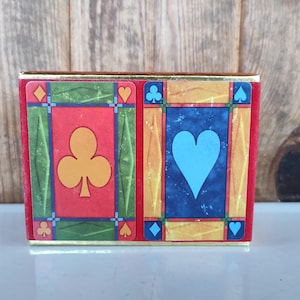Vintage Congress Playing Cards: 2 Decks with Jokers, Heart & Club Design