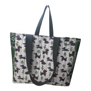 The Cowboy Weenie Dog Bandanna Tote