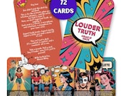 Louder Truth Oracle Deck – Bold Pop Art Relationship Clarity Cards for Self Love, Boundaries & Intuitive Guidance
