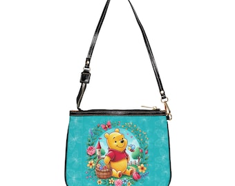 Bolso bandolera Disney, Monedero Winnie the Pooh 2, Bolso bonito para el día a día, Regalo para fans de Disney, Bolso bandolera pequeño, Bolso bandolera moderno.