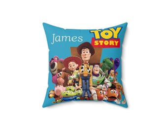 Almohada personalizada de Toy Story: decoración infantil personalizada