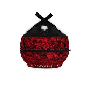 Personalized Backpack - Minnie Mouse Rose Lover image 4