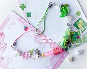 Heisei Retro Ramune Paar BFF Handygurte | Trendige Geschenke für Freunde und Liebste