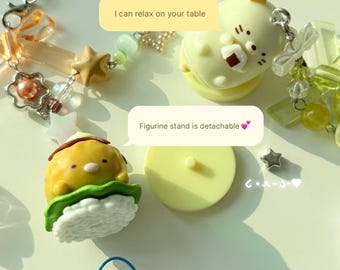 Llaveros y colgantes para móvil de Juminocore Sumikko Gurashi / Regalos kawaii para amigos y para uno mismo