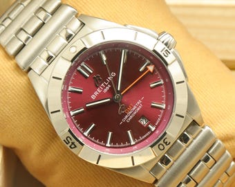 Reloj automático Breitling para hombre reacondicionado.