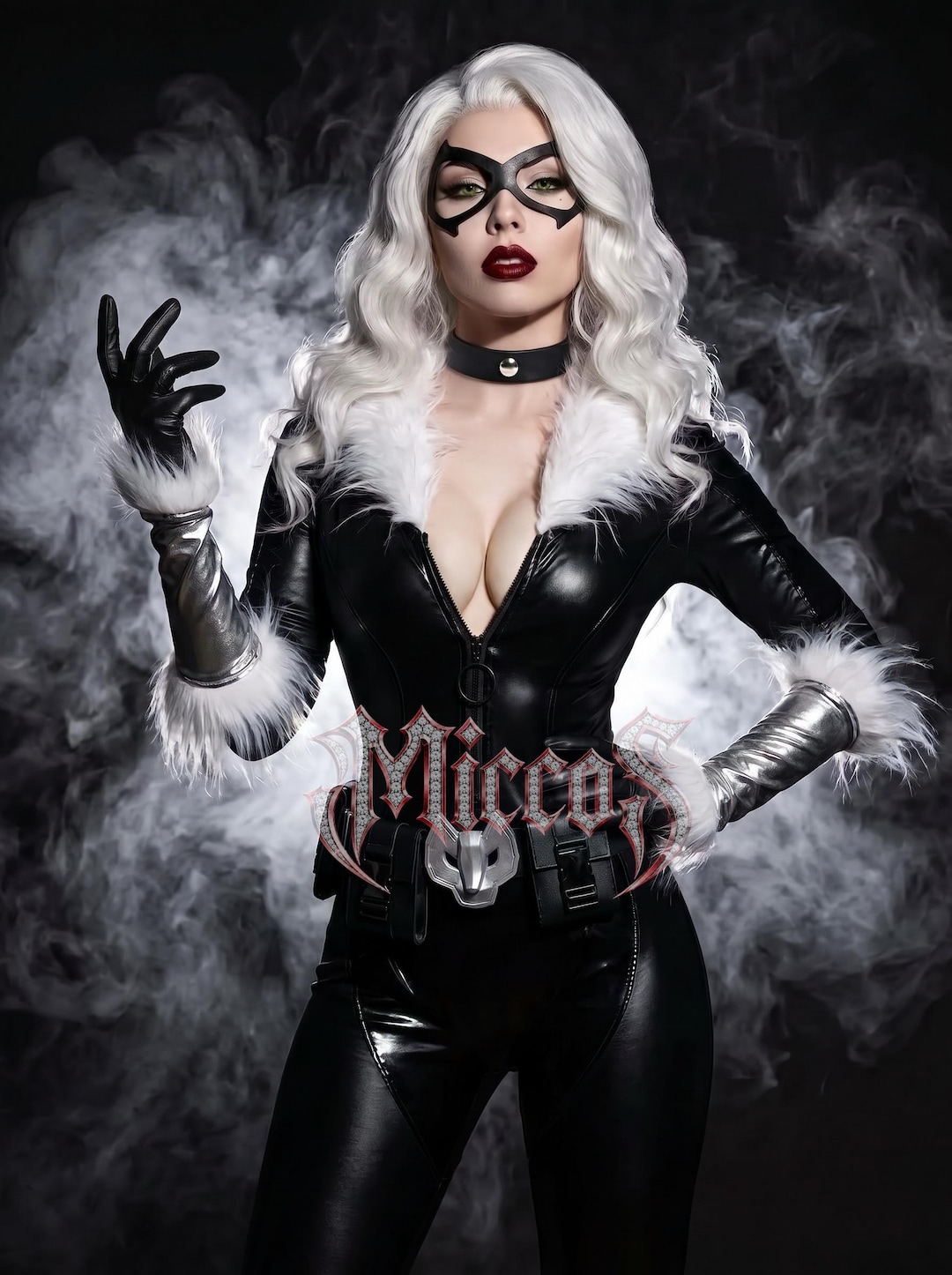 Black Cat Cosplay Jumpsuit for Halloween - Etsy South Africa