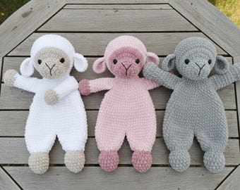 Haakpatroon schapen, amigurumi-patroon schapen pdf, gehaakt lam knuffeldier, schapen houden van geschenken, haakpatroon speelgoed dierenboerderij