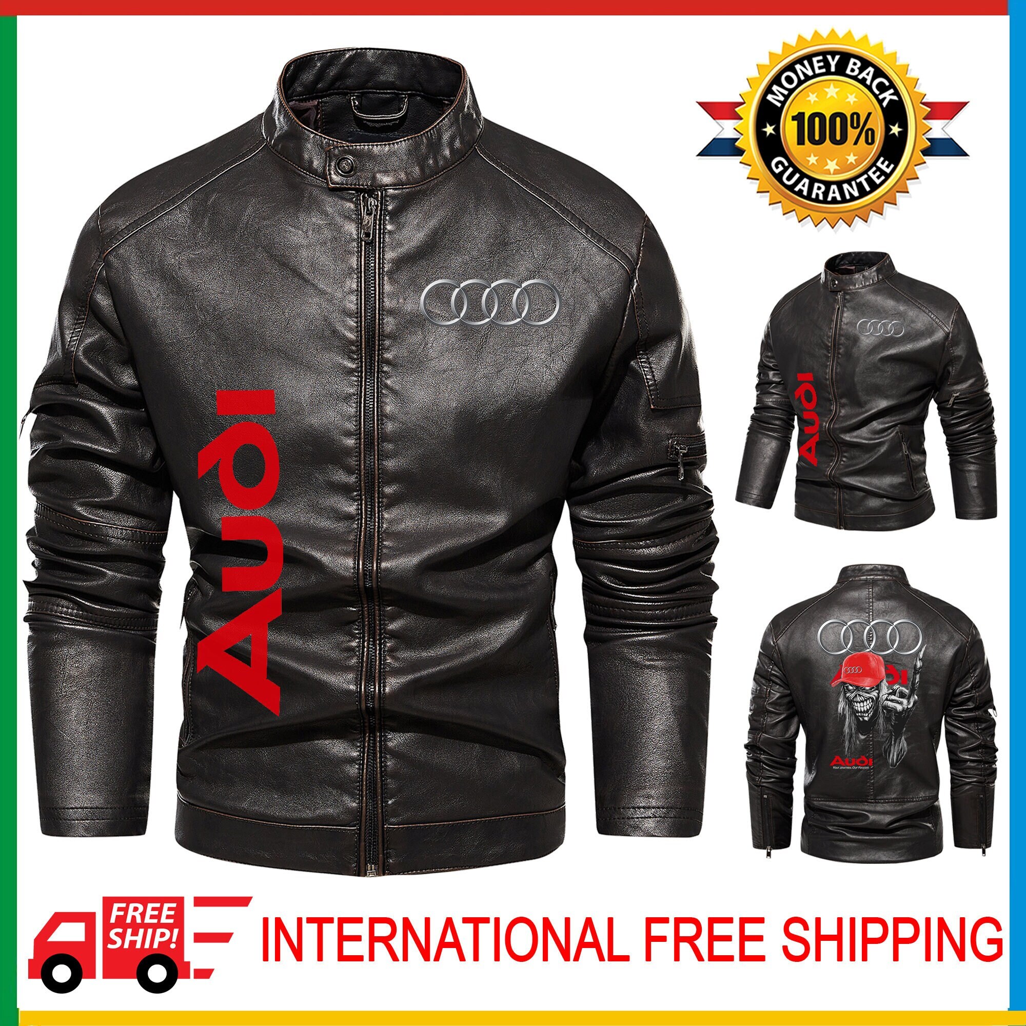 audi leather jacket