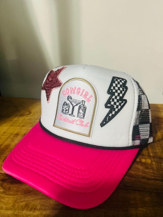 Cowgirl Cocktail Club Trucker - Etsy display picture 2