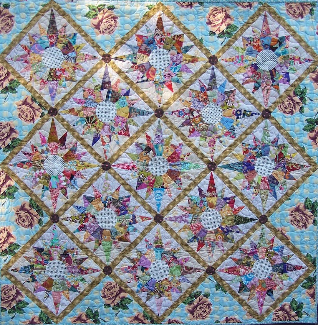 Leftover Quilt Pattern PDF of Supernova Leftovers Quilt Pattern - Etsy