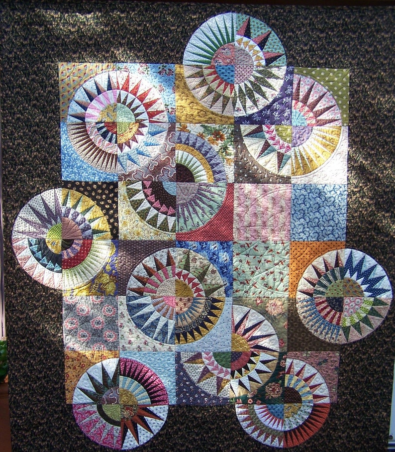 Reproduction Beauties quilt pattern image 1