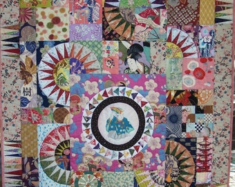 Emperors Wheel quilt pattern
