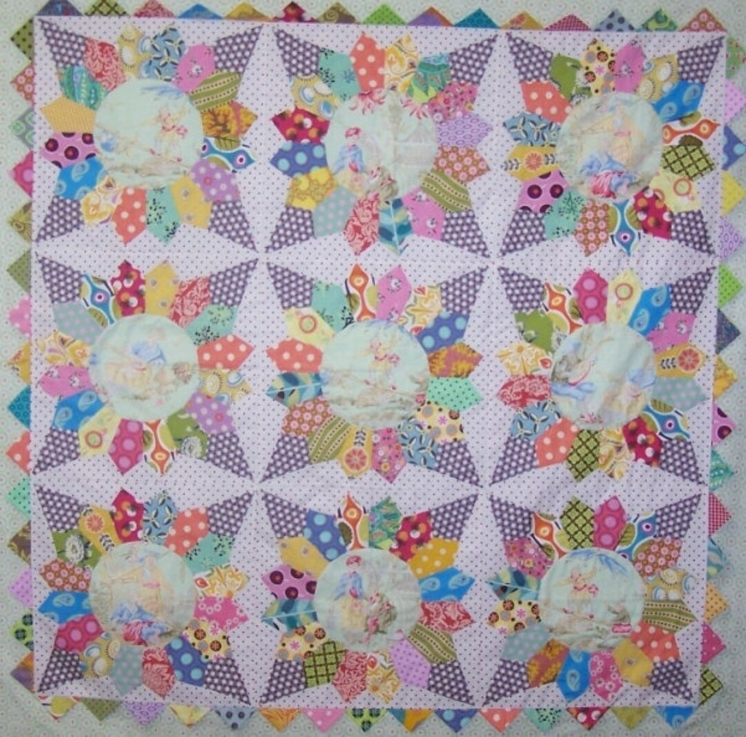 PDF of Crown Jewels Quilt Pattern Etsy Australia