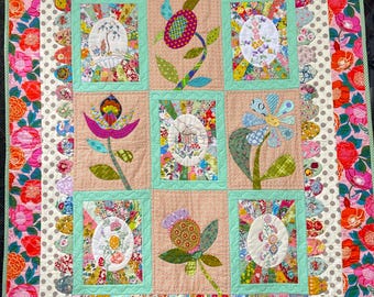 PDF of Oval Doily quilt pattern