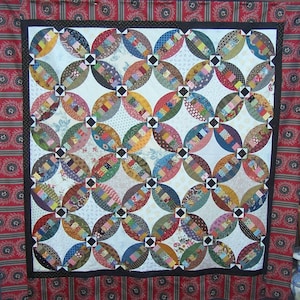 PDF der Faux Wedding Ring Quilt Anleitung