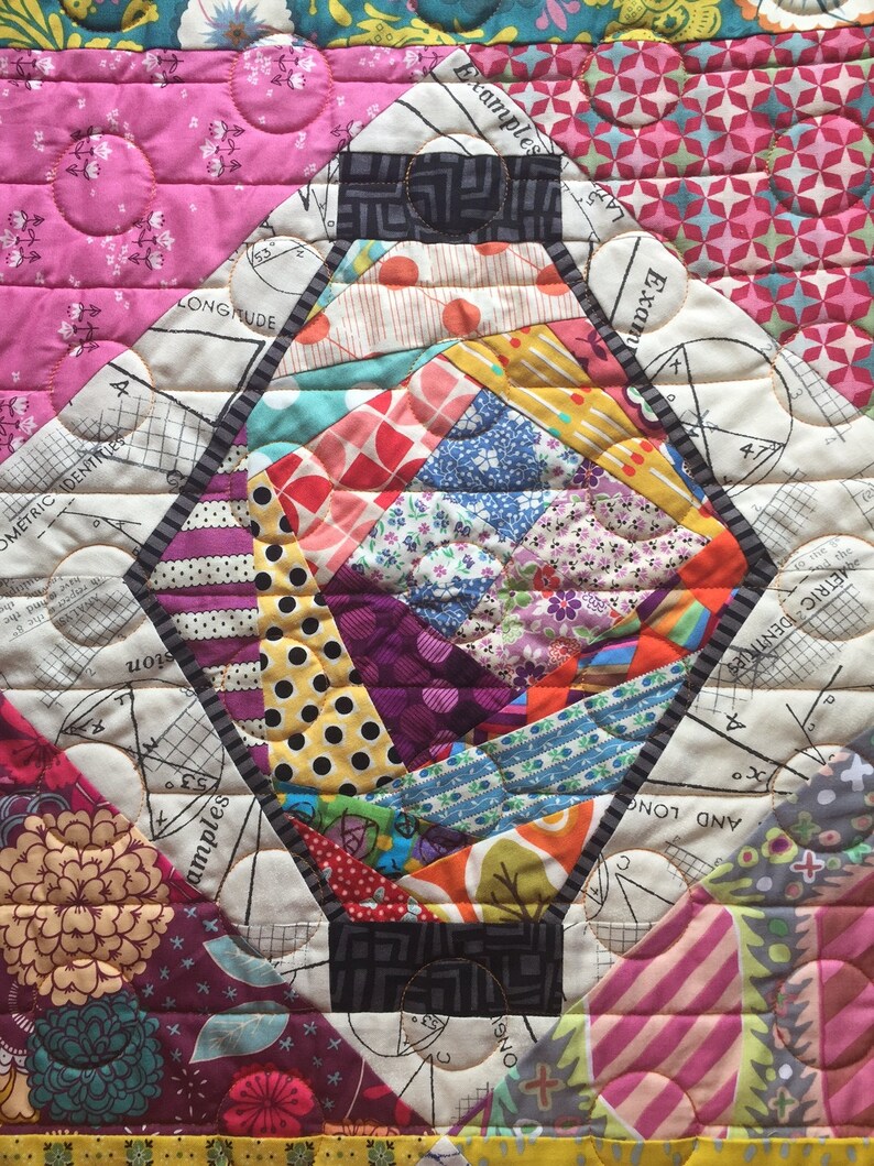 Magic Lanterns Quilt Pattern Etsy