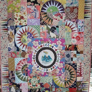 PDF of Emperors Wheel quilt pattern