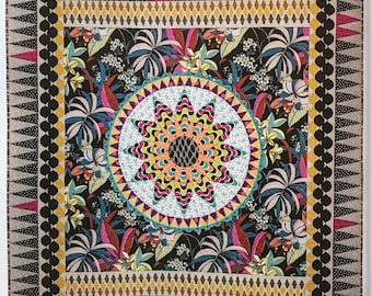 Jungle Rhythm quilt pattern