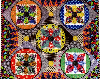 Motif de courtepointe Round About