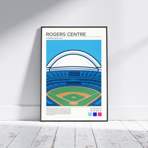 Toronto Blue Jays World Series Rogers Centre Poster