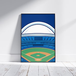 Toronto Blue Jays Rogers Centre World Series 2025 Poster