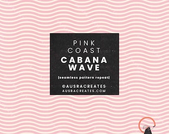 Baby Mädchen Rosa Küsten Sommerwelle Hellrosa Cabana Streifen - Nahtloses wiederholendes Muster für girly Artikel - persönlicher und kleiner geschäftlicher Gebrauch