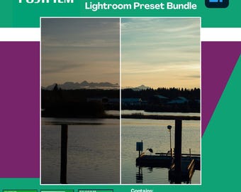 Fuji Film Lightroom Presets | C200, C400, Superia 400, Pro 400H, Provia, Astia, Velvia 50 & 100 | Mobile + Desktop | Film Look Pack