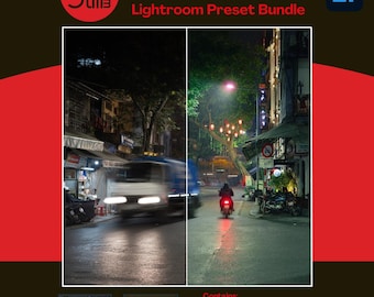 CineStill Lightroom Presets - 50D, 400D, 800T & BWXX (Mobile + Desktop)