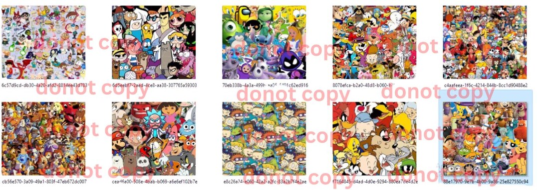 90s Cartoon Character Tumbler Wraps | Retro Sublimation Designs ...