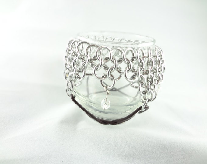 Chainmail Candle Holder Etsy