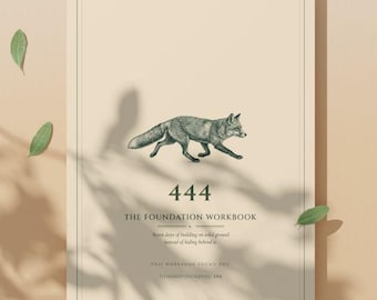 Ängelnummer 444 arbetsbok, numerologisk journal PDF, direkt nedladdning