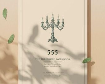 Ängelnummer 555 arbetsbok, numerologisk journal PDF, direkt nedladdning