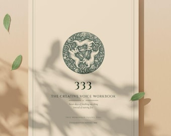 Ängelnummer 333 arbetsbok, numerologisk journal PDF, direkt nedladdning