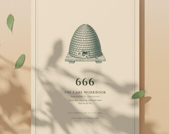 Ängelnummer 666 arbetsbok, numerologisk journal PDF, direkt nedladdning