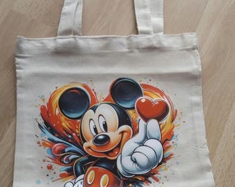 Borse tote personalizzate di Topolino - IN SALDO 2,50