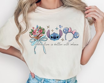 Lilo & Stitch Shirt, Ohana means family Shirt, Stitch Disney Shirt, Disney Parks Matching Family Shirt, Disney World Outfit, Ohana Shirt