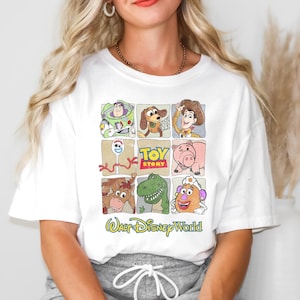 Vintage Toy Story Comfort Colors Shirt, Pixar Hollywood Studios Tee image 5