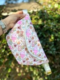 Mickey Snacks Fanny Pack, Disney Snacks Print Jumbo Fanny Pack, Magic Kingdom XL Belt Bag, Vacation Crossbody Nylon Adjustable Bag