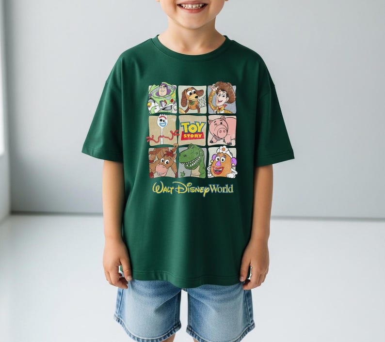 Vintage Toy Story Comfort Colors Shirt, Pixar Hollywood Studios Tee image 4