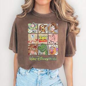 Vintage Toy Story Comfort Colors Shirt, Pixar Hollywood Studios Tee image 3
