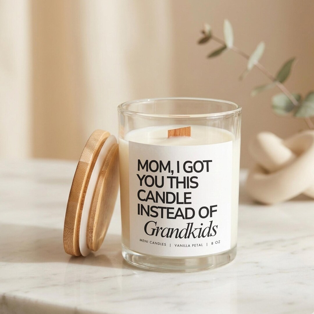I Got You This Candle Instead of Grandkids, Funny Mothers Day, Mothers ...