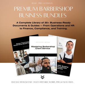 Barbershop Business Bundle - Pro