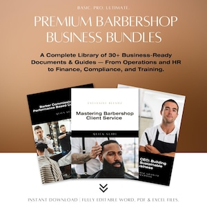 Barbershop Business Bundle - Basic