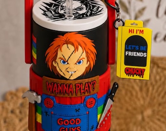Horror-inspirierter (Chucky) Dosenhalter